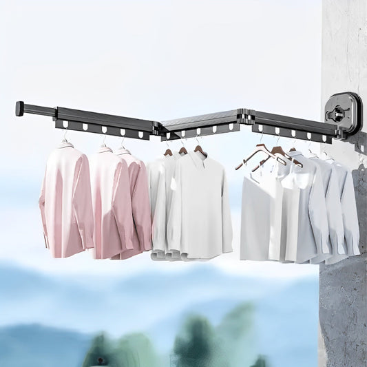 Étendoir à vêtements rétractable