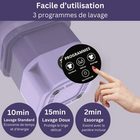 Mini Machine à Laver Pliable vignette